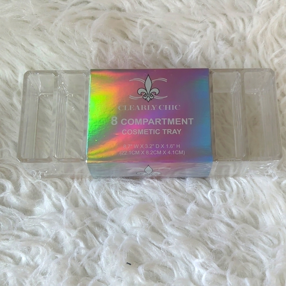 Clearly Chic 8 Compartment Blush/Bronzer Organizer